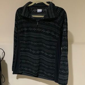 Columbia fleece half zip